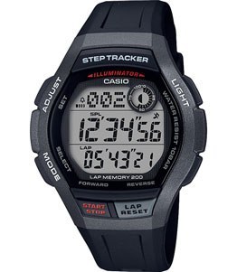 ساعت مچی اورجینال مردانه کاسیو Casio طوسی | مشکی| مشکی| کد رفرنس WS-2000H-1AVDF