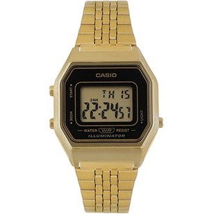 ساعت مچی دیجیتال کاسیو مدل LA680WGA-1D با بند استیل زنانه و مردانه اصل