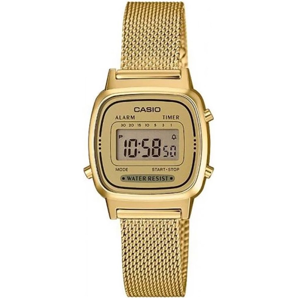 ساعت مچی زنانه کاسیو مدل LA670WEMY-9D با بند استیل (اصل)