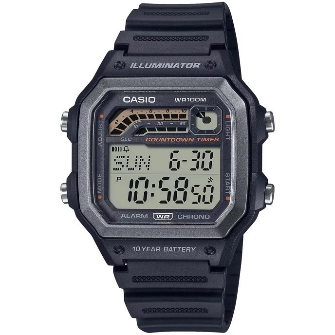 ساعت مردانه کاسیو مدل WS-1600H-1AVDF
